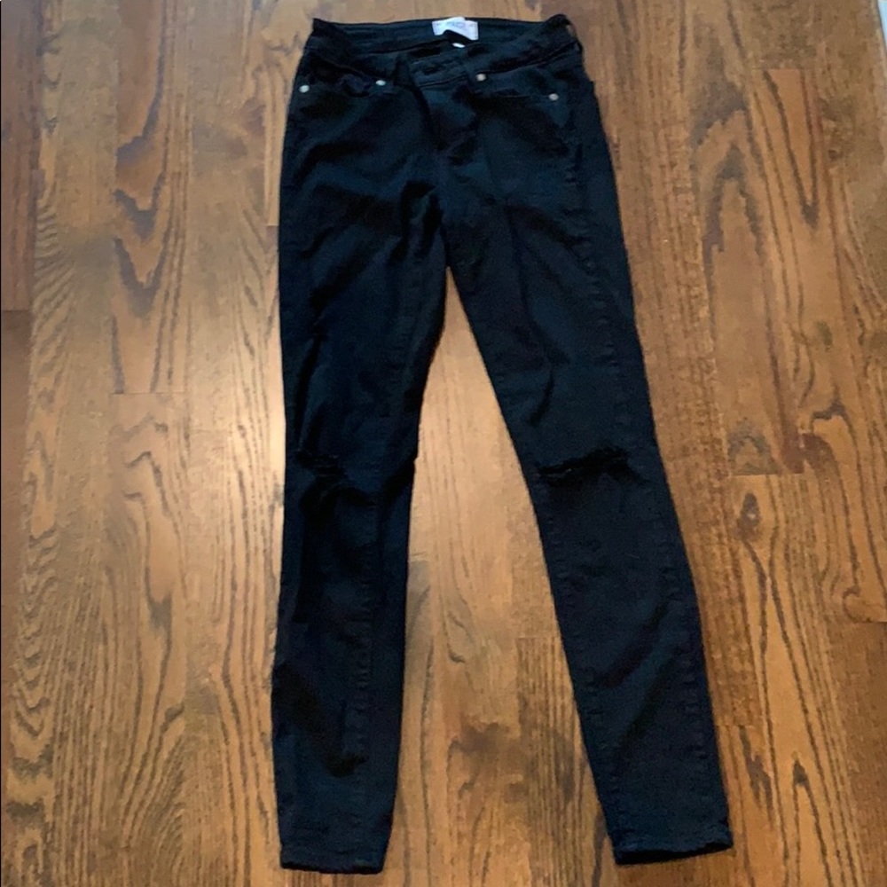 Black Paige jeans (Verdugo Ultra Skinny style)